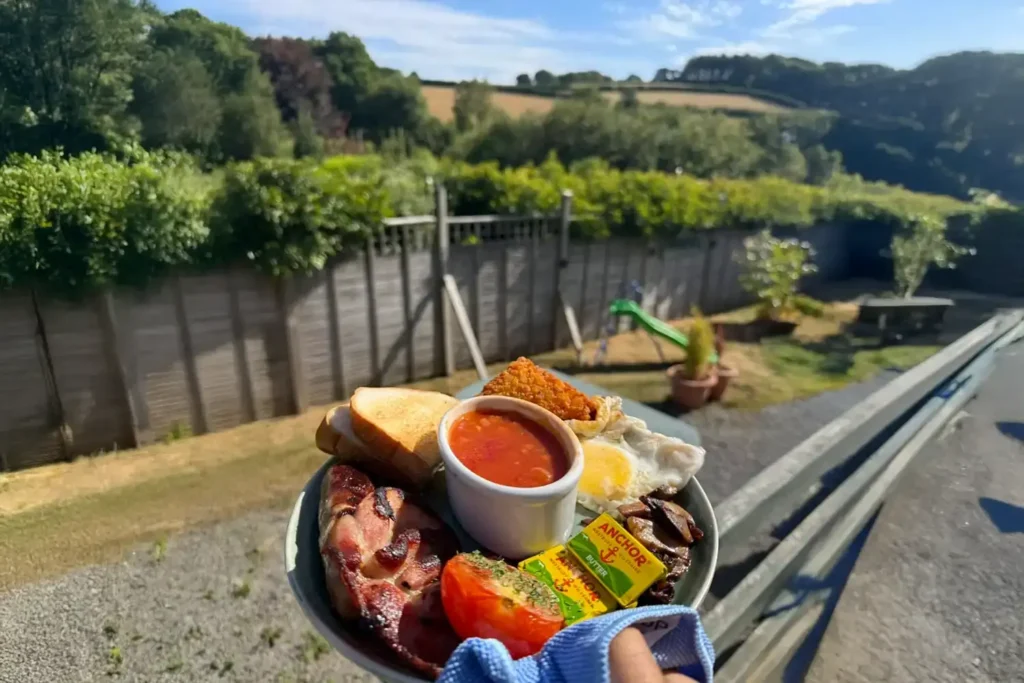 Hearty Food at Holne Tearoom